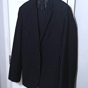 Egara Extreme Slim Fit Men 2 Peice Dark Blue Suit   42R